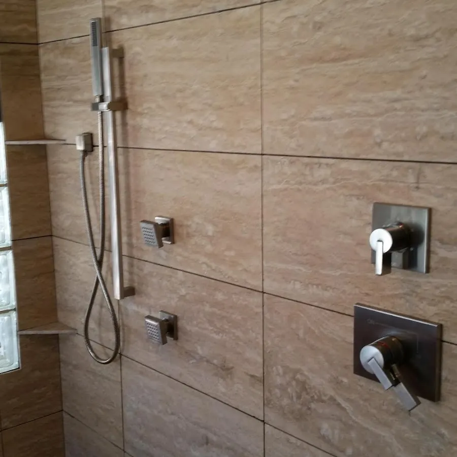 Shower fixture installation for Water Heater Installation in Portage